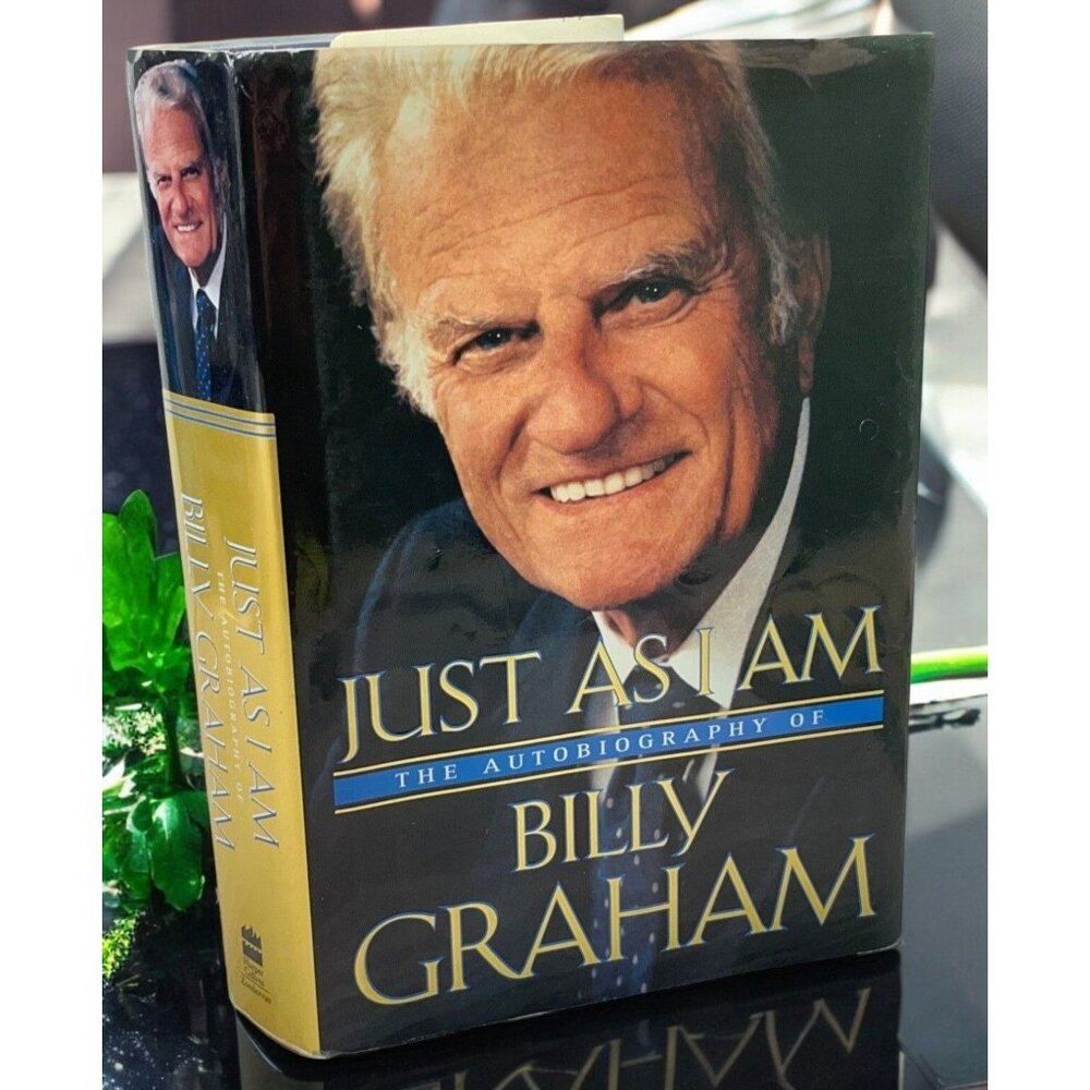 Just As I Am by Billy Graham Autobiography 1st Edition Hardcover 1997